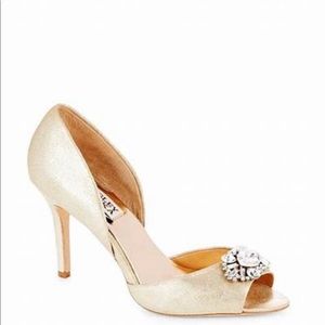 Badgley Mischka Evening Shoe, Size 8.5